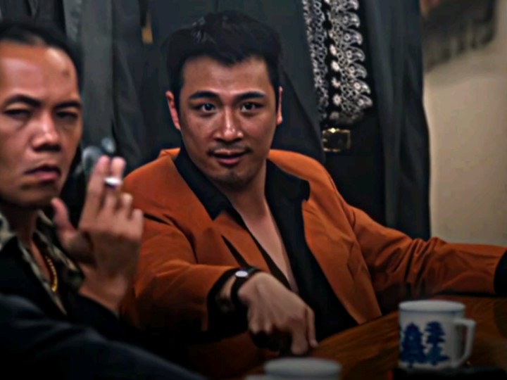 阿坤真的有当龙头老大的气势