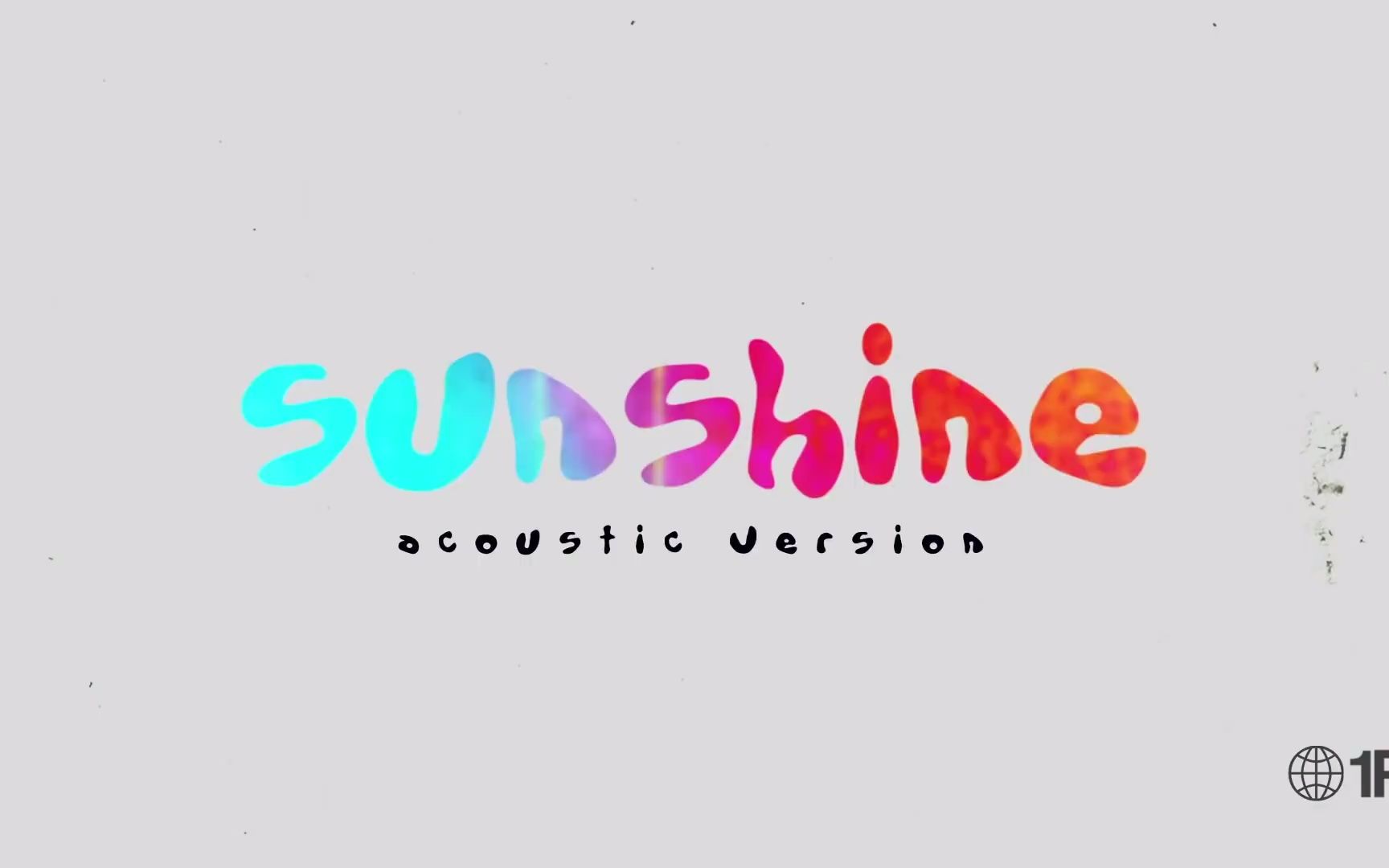 onerepublic - sunshine (acoustic version) [official audio]
