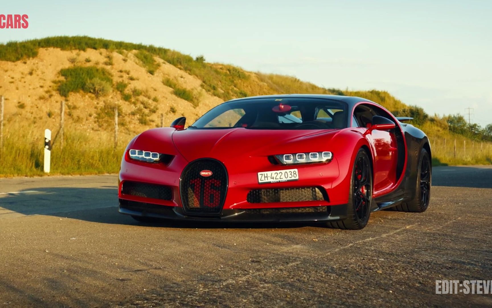 田野,山路,咖啡,以及布加迪chiron sport,这才叫真正的生活!