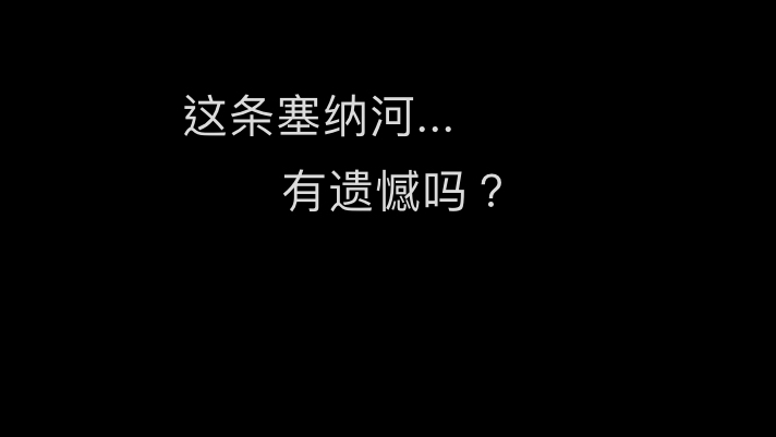 [图]“这条塞纳河    有遗憾吗”