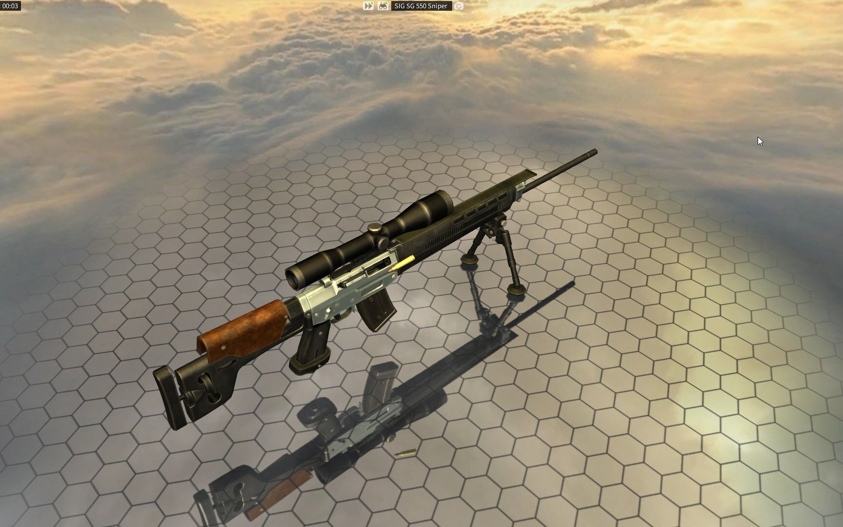cs经典连狙 sig550