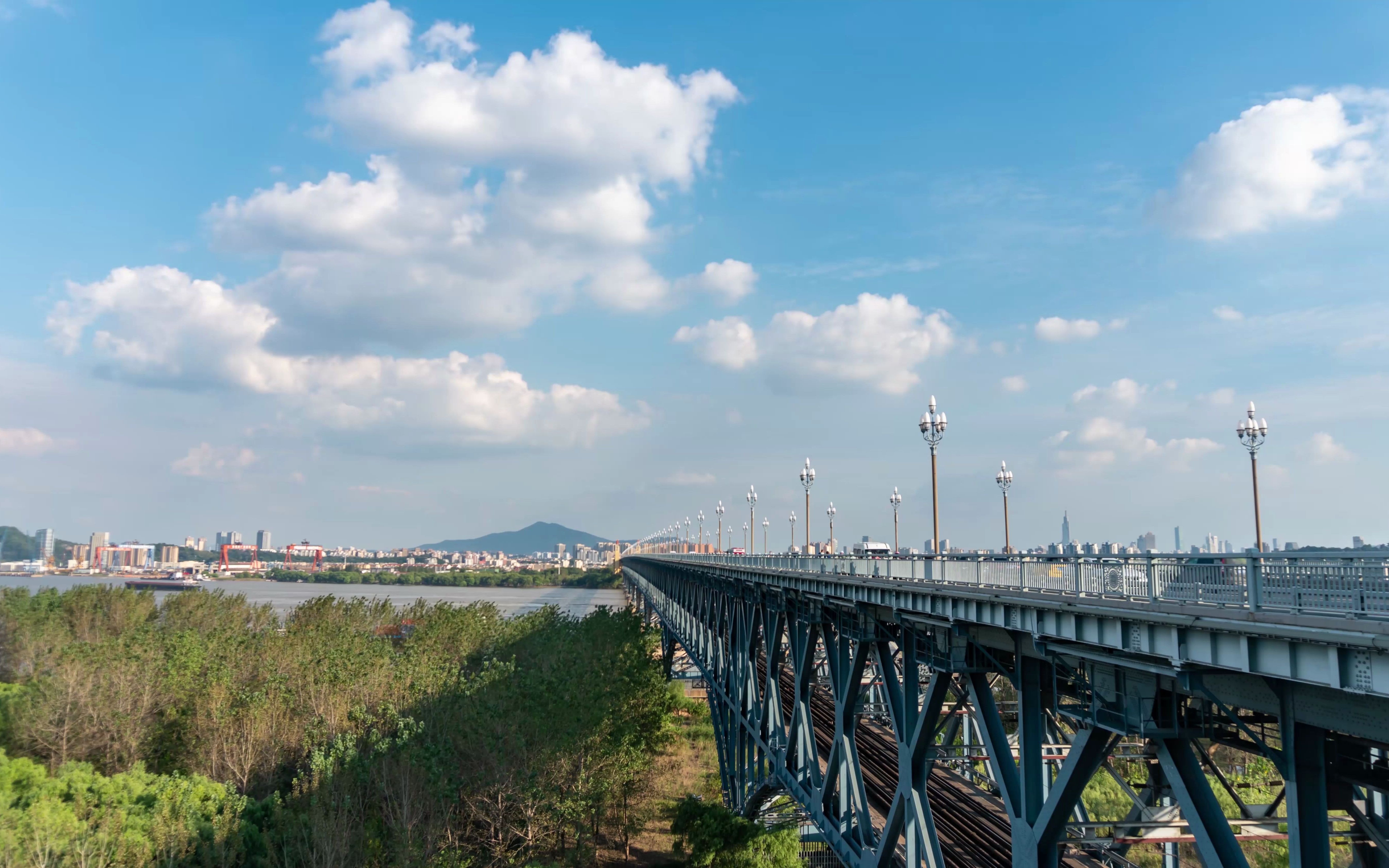 活動作品延時攝影20201007南京長江大橋