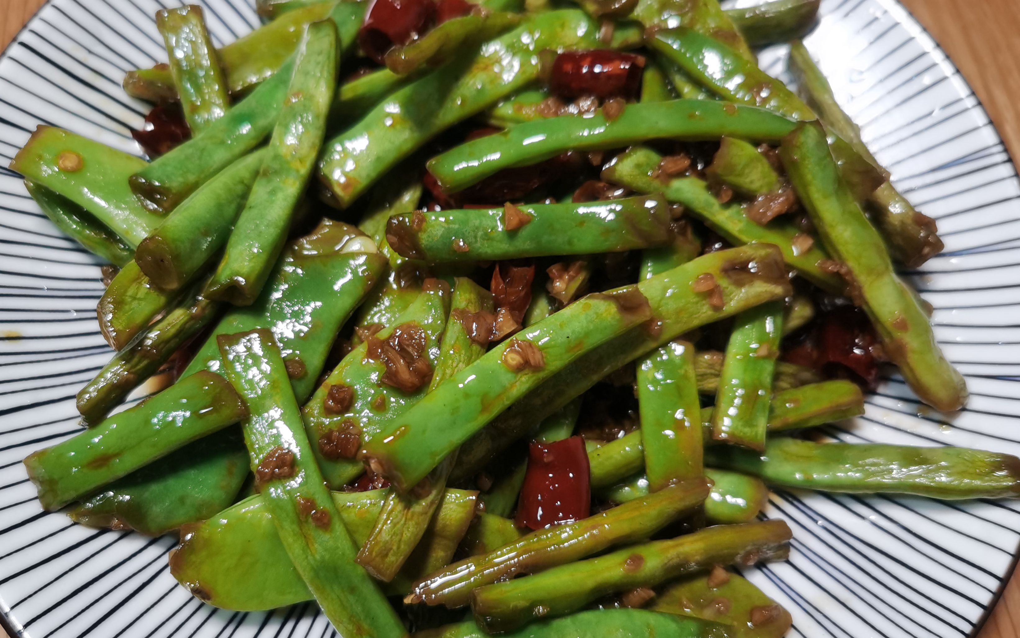 你喜欢的,蒜蓉四季豆