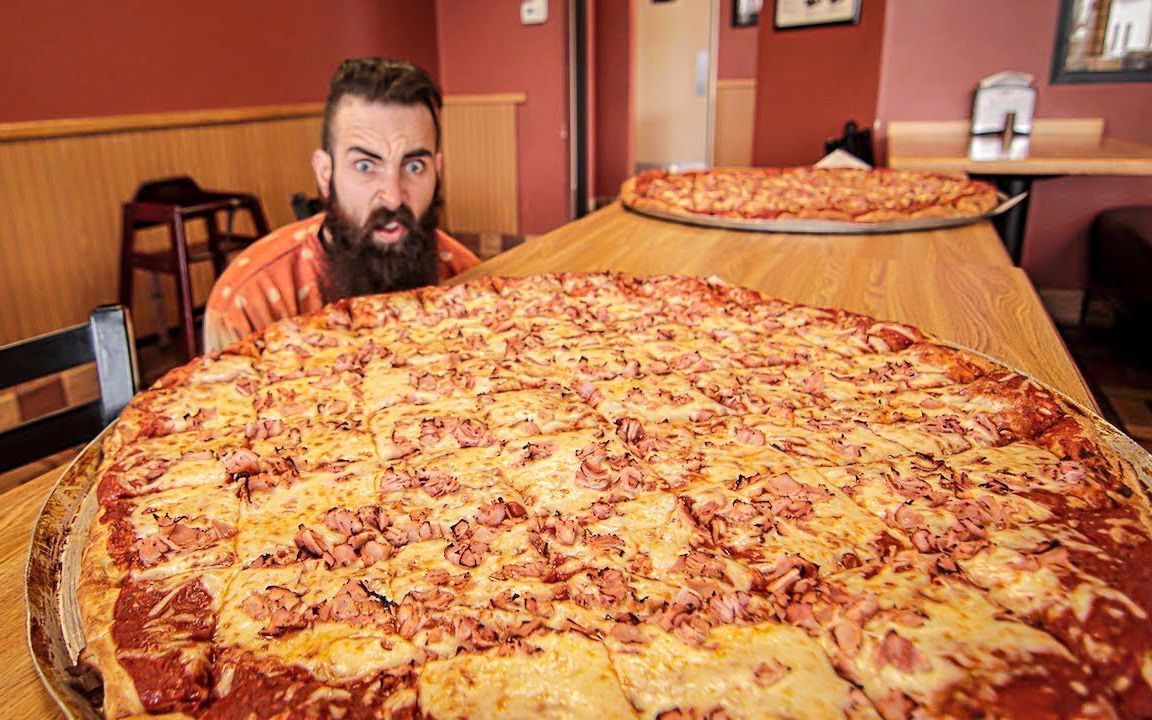 世界上最大的披萨图片