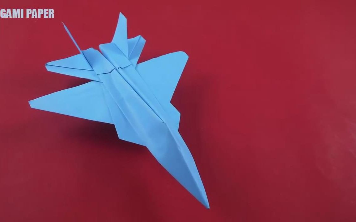 【纸飞机】F15战机 视频制作:Origami Paper哔哩哔哩bilibili