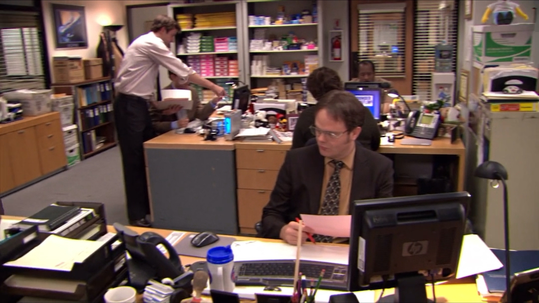 [图]办公室（The Office）S5E13 1/6 名场面着火片段