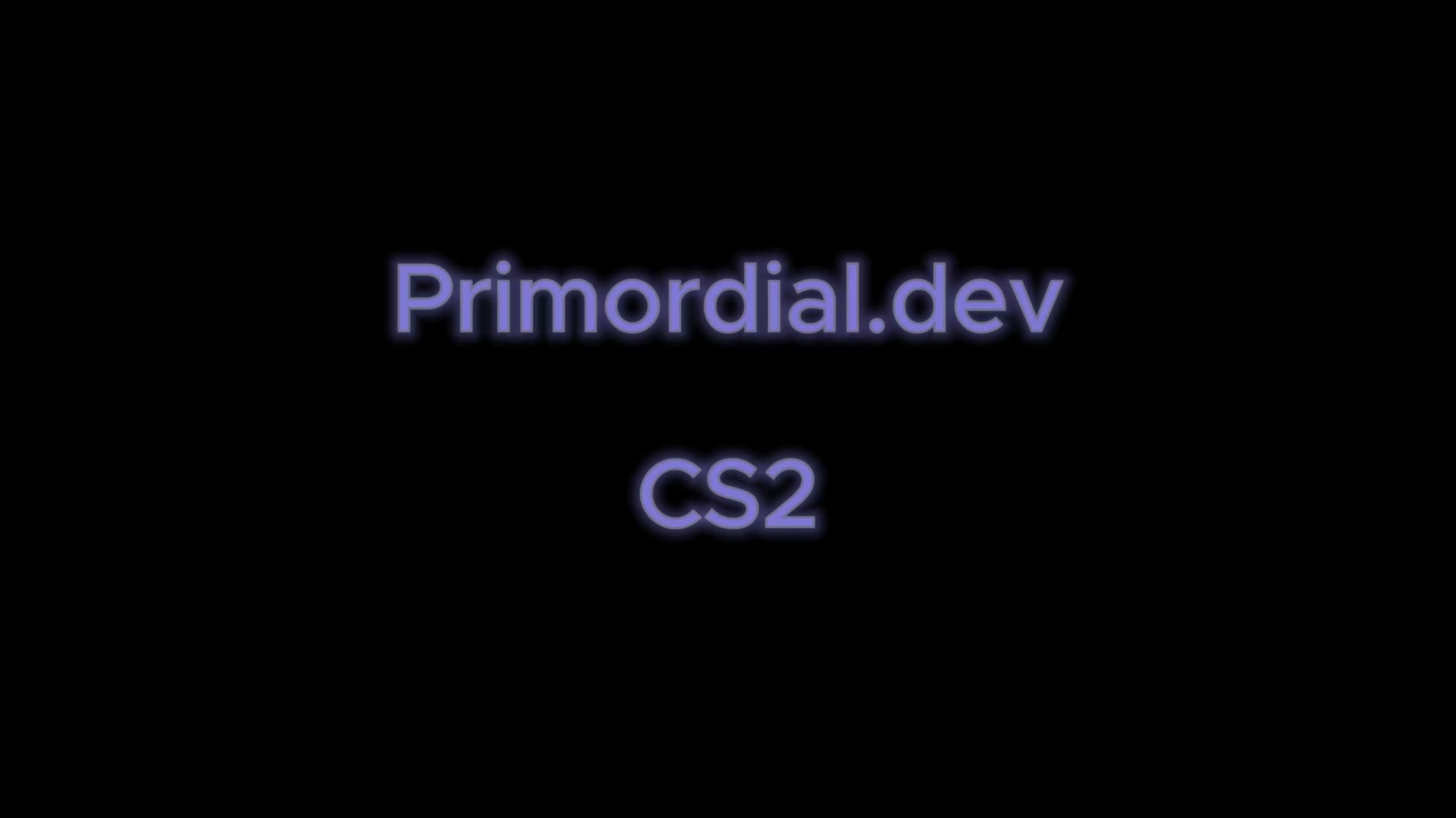 primordial cs2功能测试