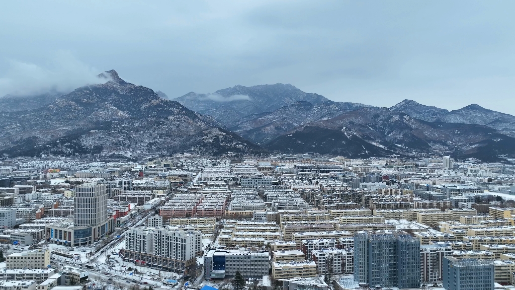 泰山全景 壁纸图片