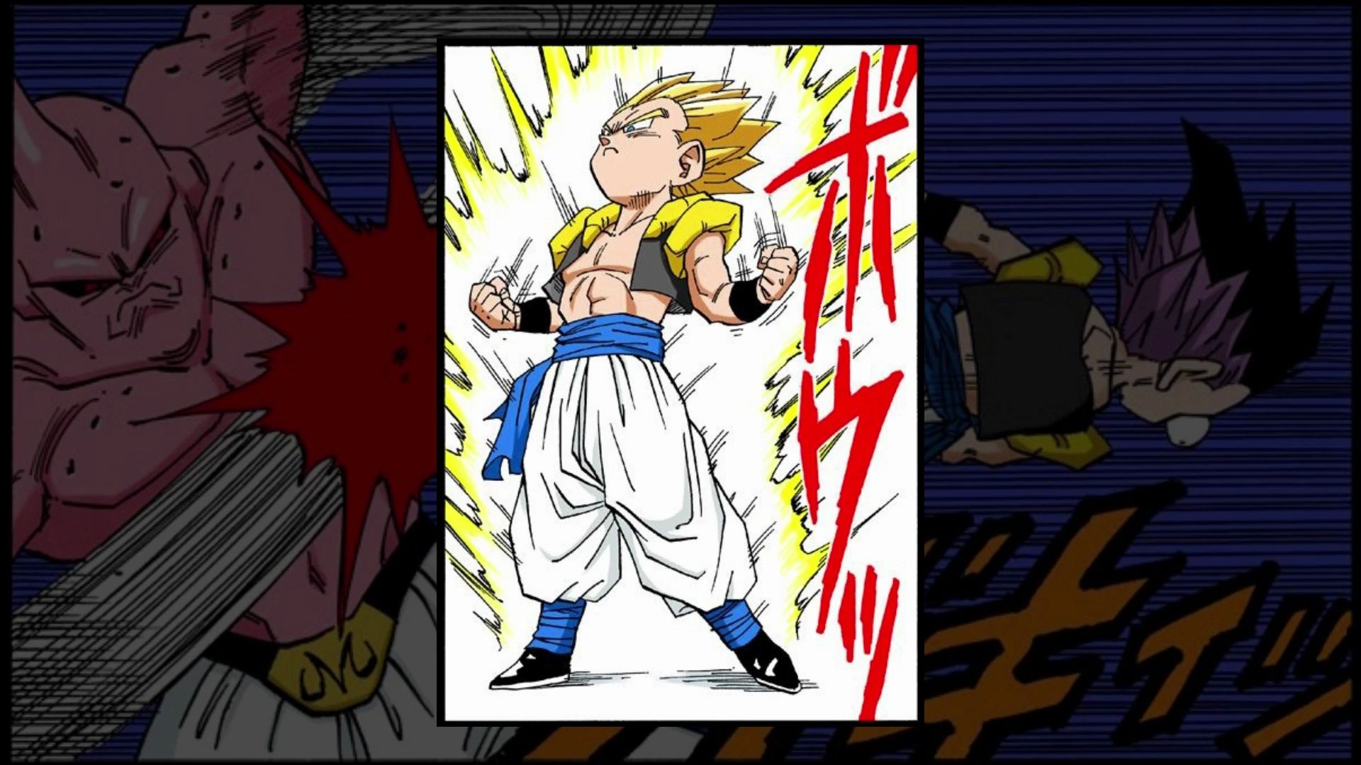 【有声漫画68】悟天克斯vs大布欧(上),这小鬼招式真多!