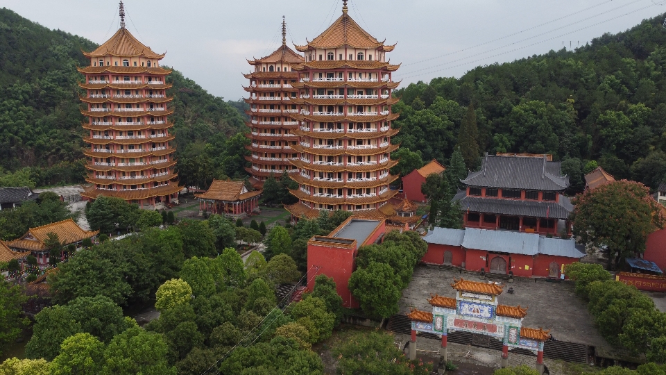 重庆北碚龙车村航拍(二)