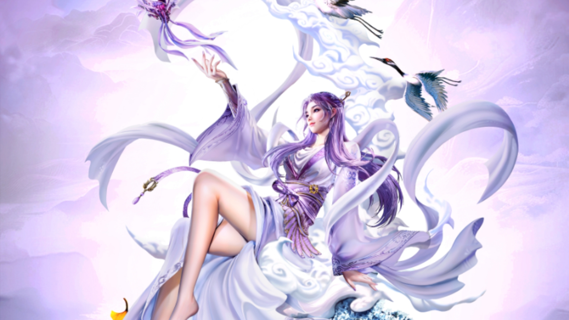 云霄仙子 1/4 比例雕像原画公布!