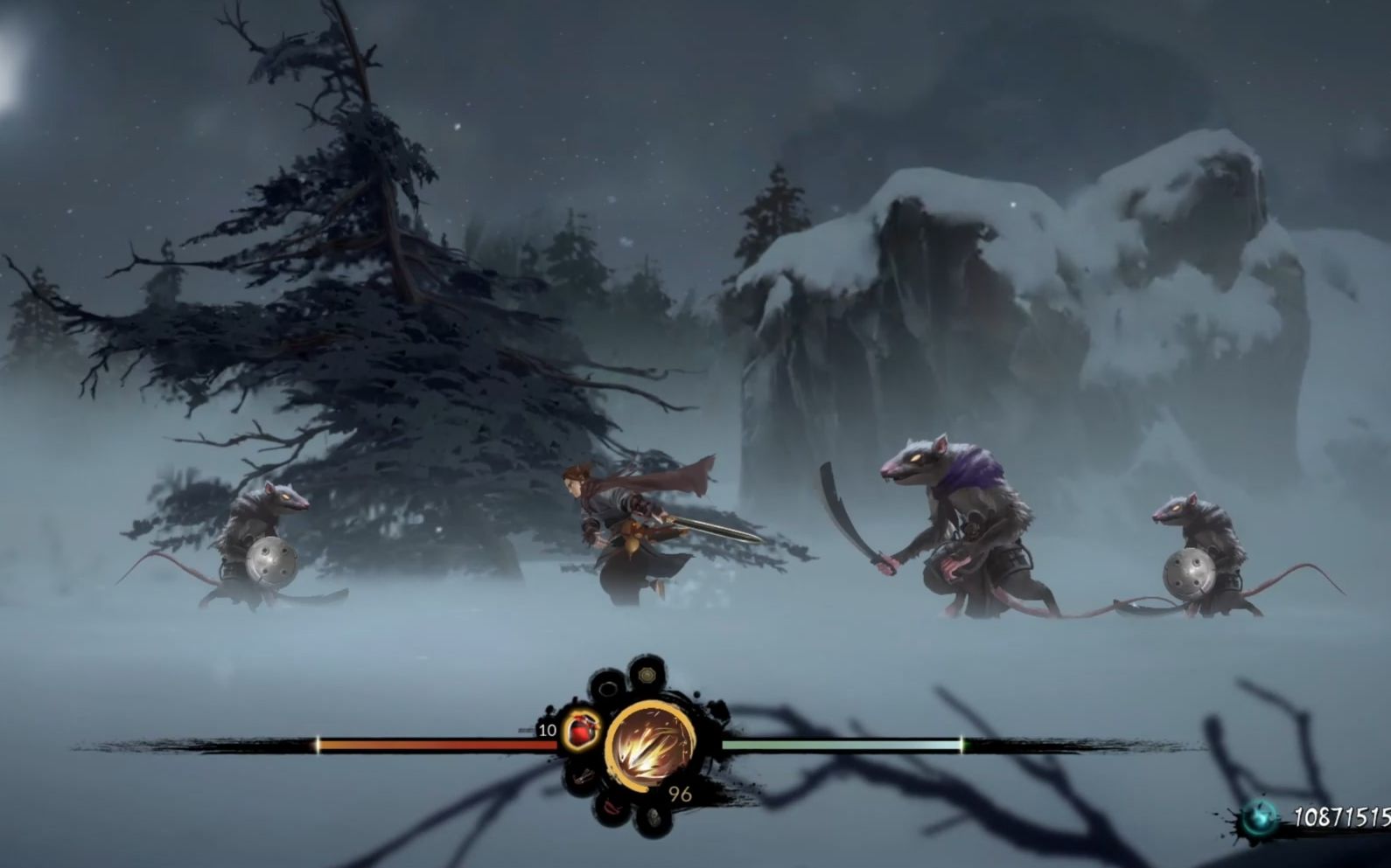 bilibili发行的一款精致水墨画风动作游戏《斩妖行》流程一