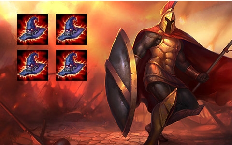 小埋进军lol1000ap潘森一屁股瞬秒