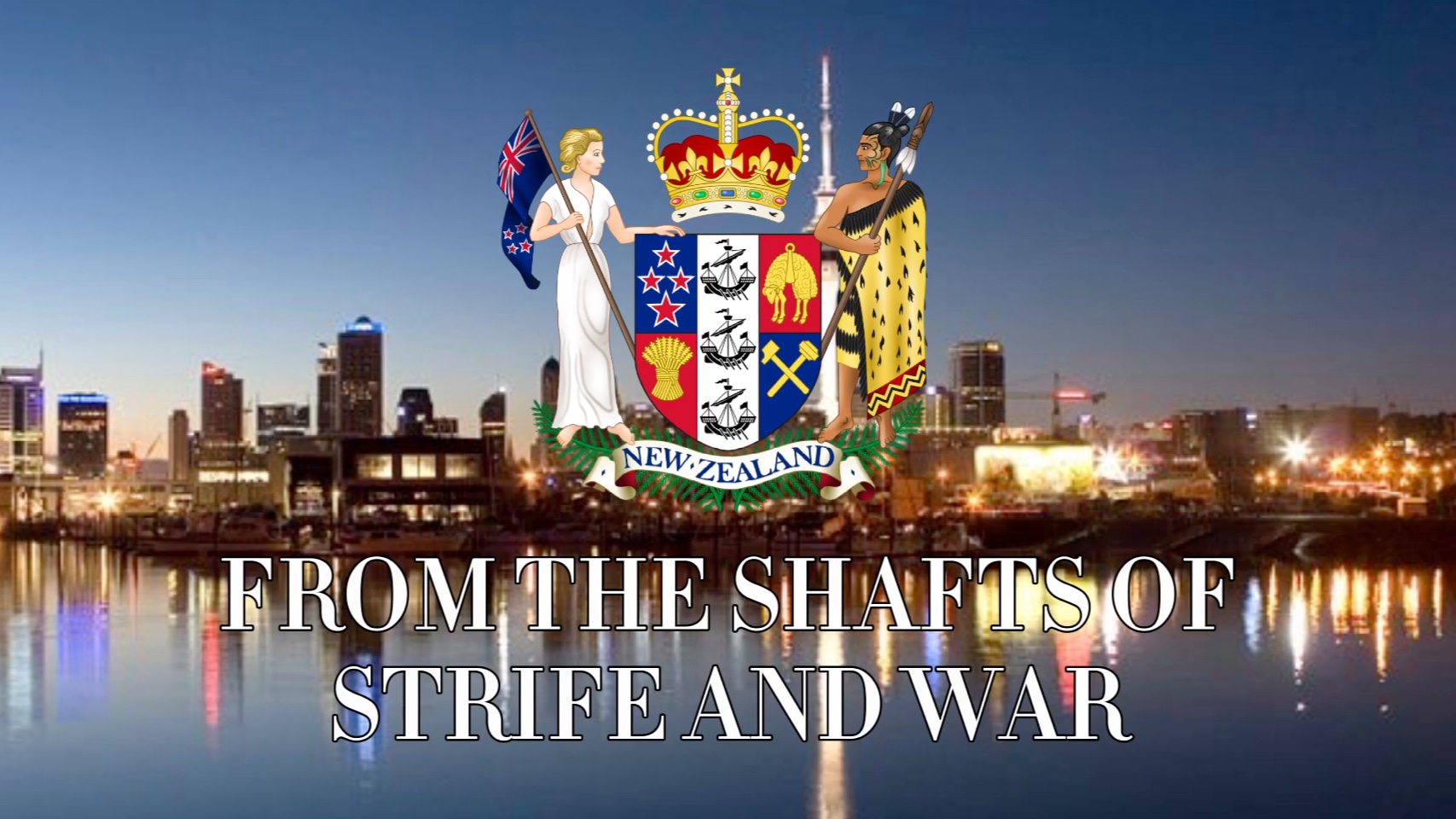 新西兰国歌《天佑新西兰(god defend new zealand)》