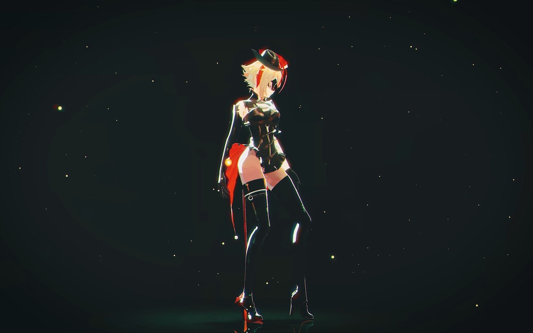 【模型展示】音律联觉w - sweet devil-anatkh_-明日方舟-哔哩哔哩