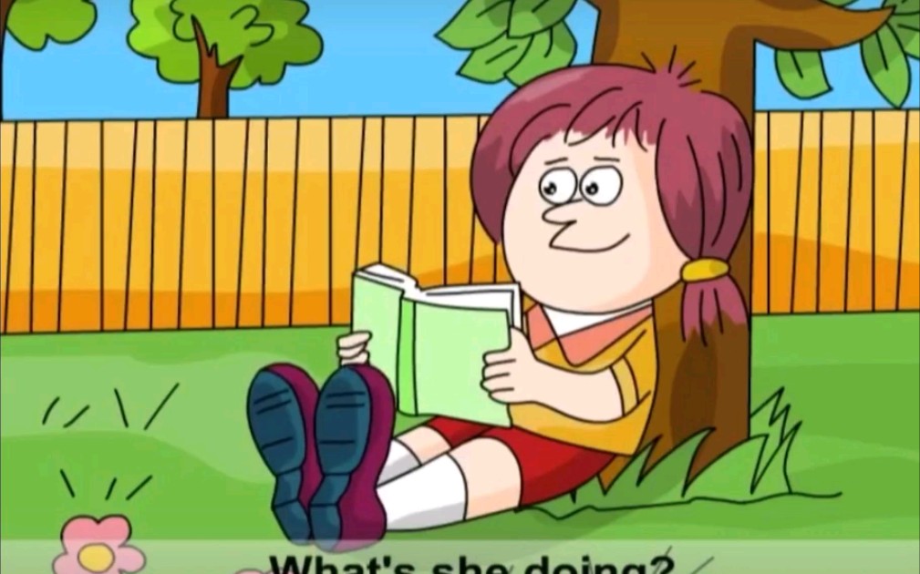 趣味英语 #看动画学英语 #我在抖音看动画 现在进行时的表达