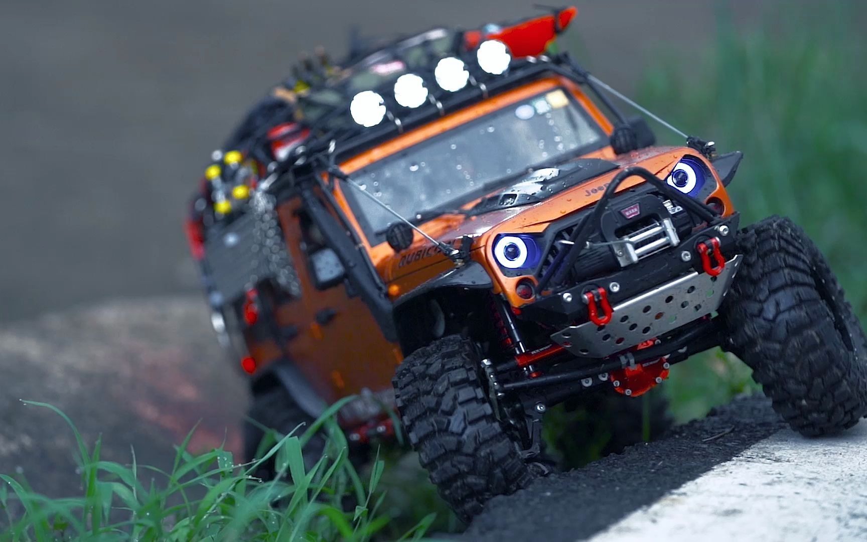 rc攀爬车的日常穿越