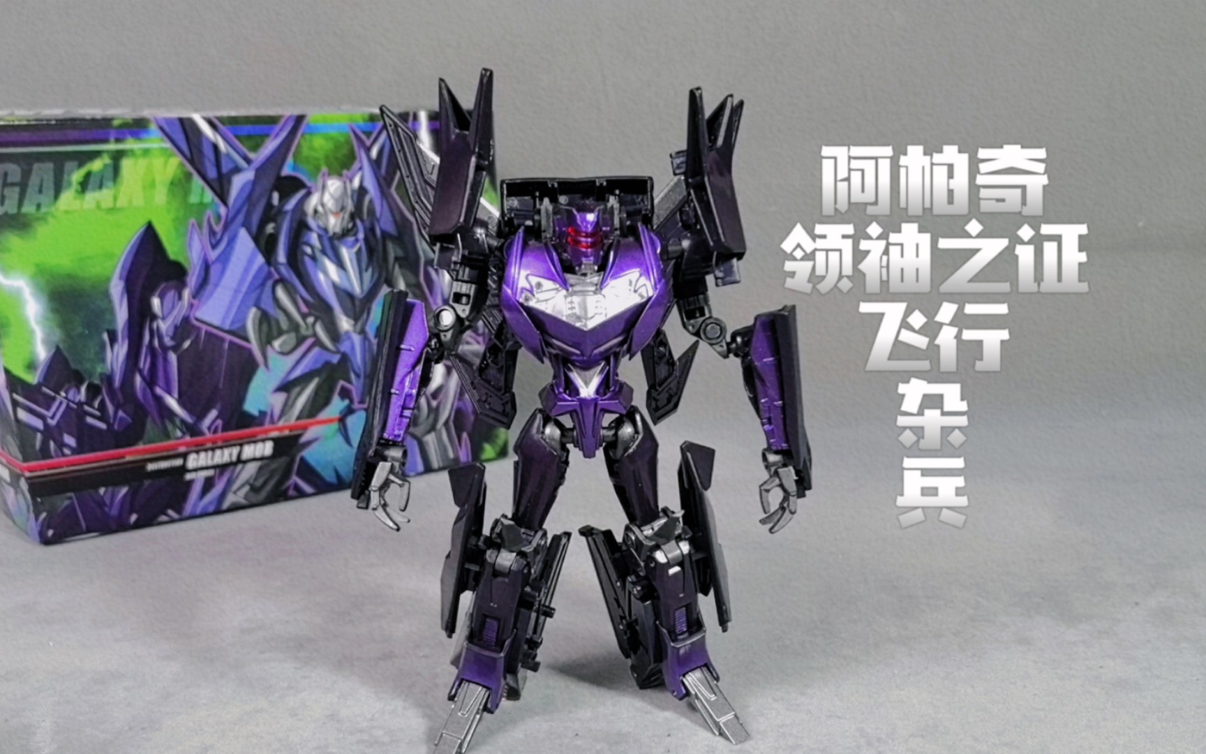 "帅气黑紫色,新头有看点"—— 阿帕奇领袖之证飞行杂兵