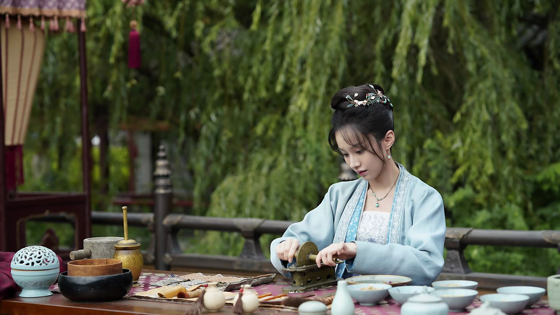 【天地缓缓】清平乐|董秋和服饰集锦·陆妍淇_哔哩哔哩_bilibili