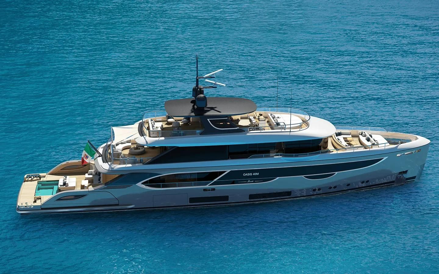 贝尼蒂oasis40米超级游艇大受欢迎全球销量达15艘