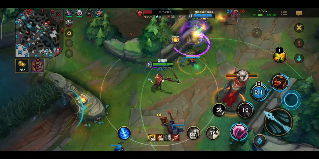 用小米11画质全开玩lol手游是什么效果