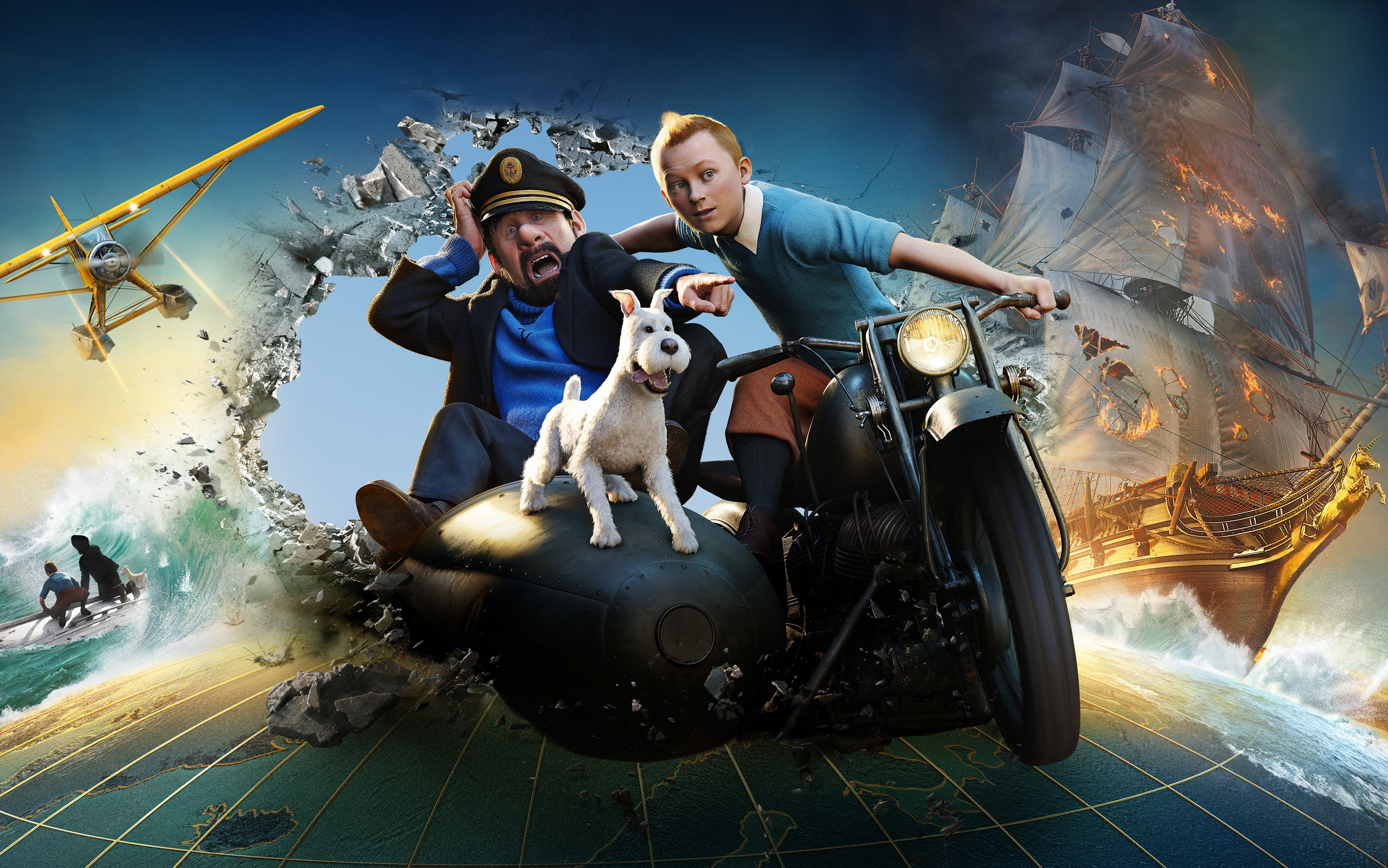 《丁丁历险记 / the adventures of tintin》1080p预告片_哔哩哔哩