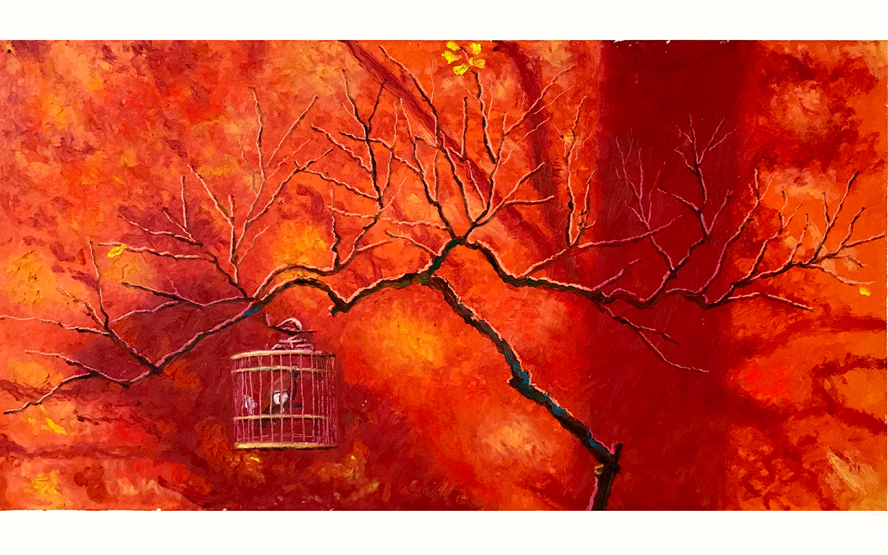 故宫红墙!申内利尔油画棒!