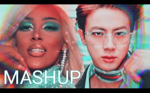 [图]BTS x Doja Cat - Telepathy x Say So | Mashup