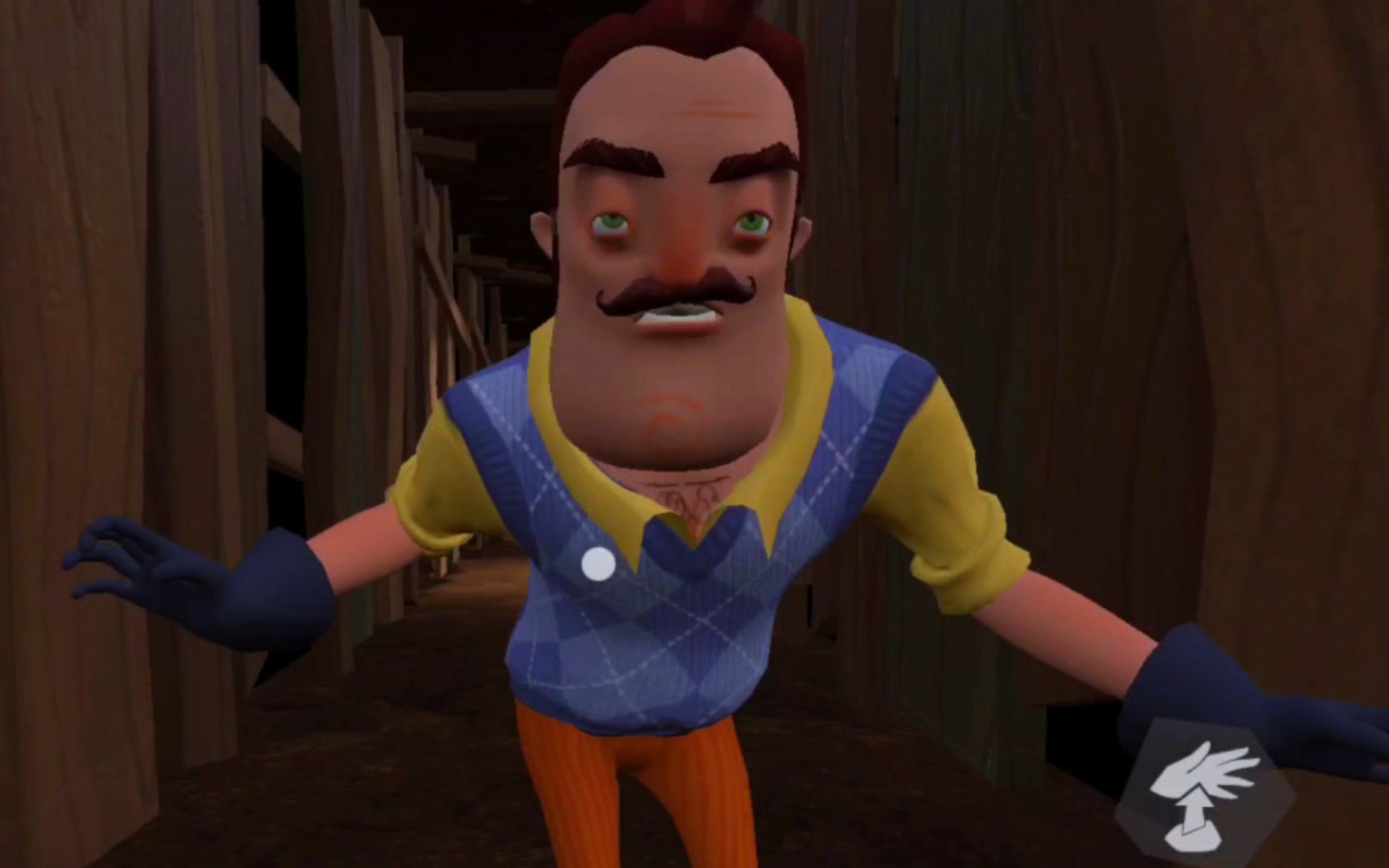 你好邻居 幕1地下室放慢5倍速通关 直接开启新世界