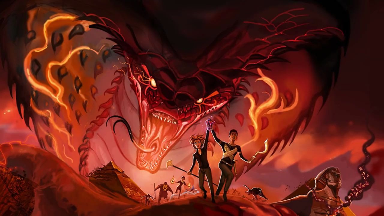 【希腊神话】英文原声 冥海蛇神apophis_apep_ the malignat serpent