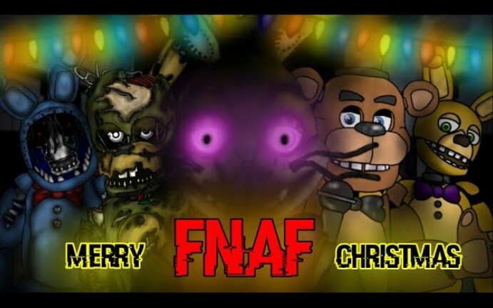 [FNAF/DC2]圣诞FNAF快乐(玩具熊的五夜后宫同人音乐动画)哔哩哔哩bilibili