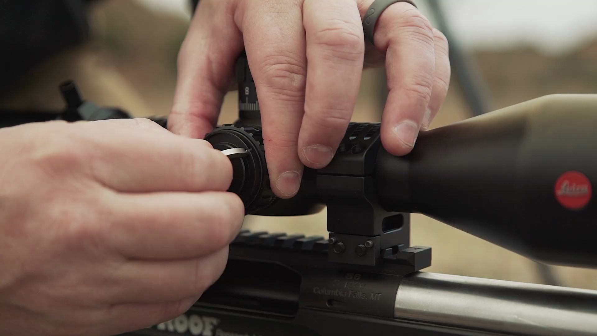 徕卡prs53056i步枪瞄准镜