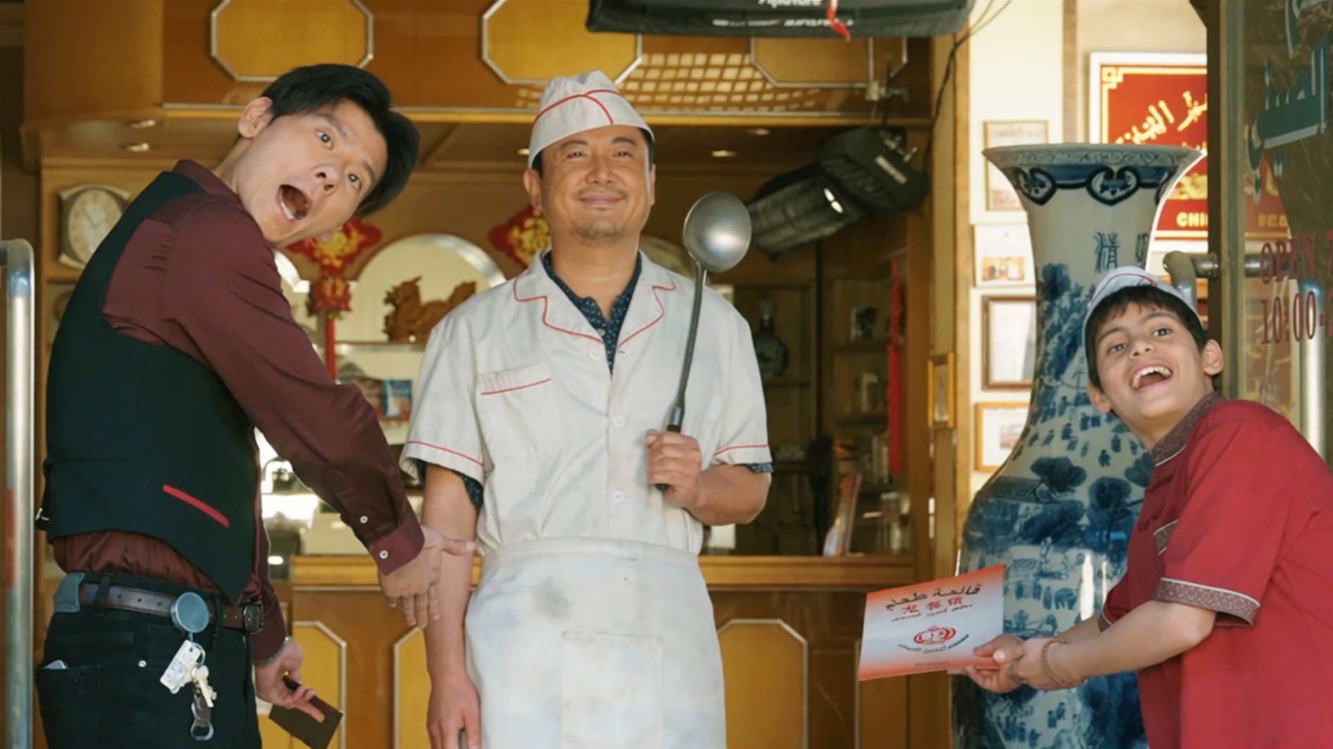 震撼美味看饿了！沈腾+蒋奇明战争大片《欢迎来龙餐馆》美食特辑，8日-10日点映