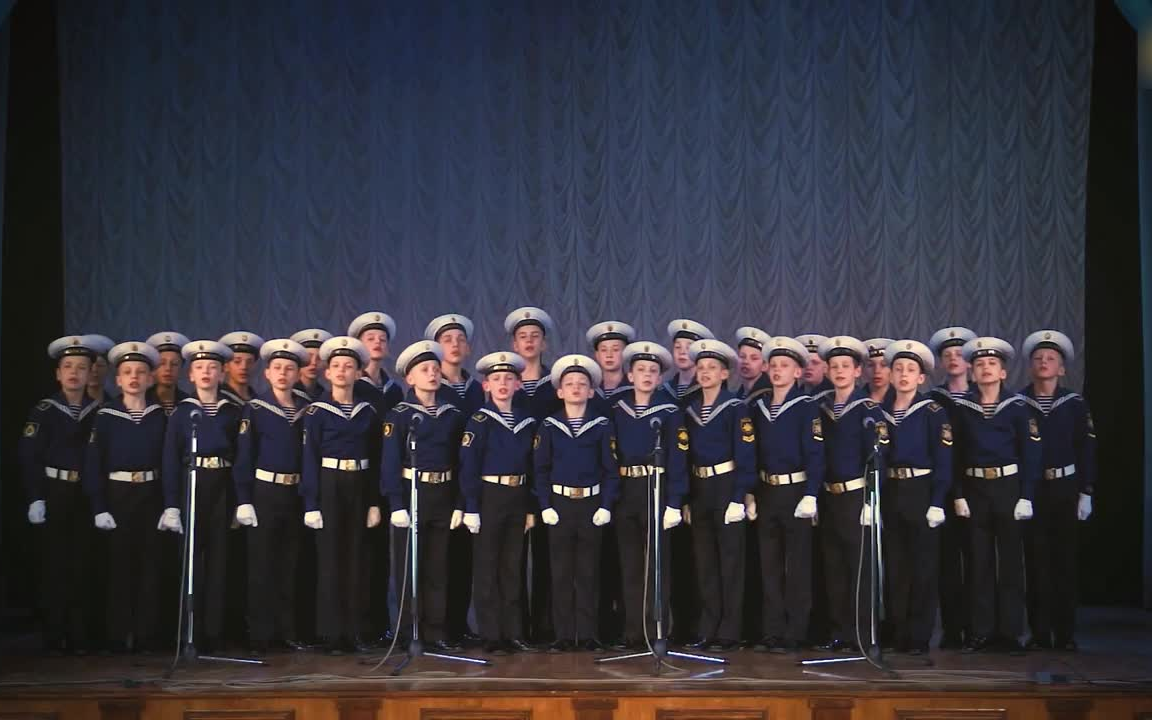 [图]童声合唱俄罗斯红场阅兵音乐<纳希莫夫海军进行曲>（电影<小海军>插曲）