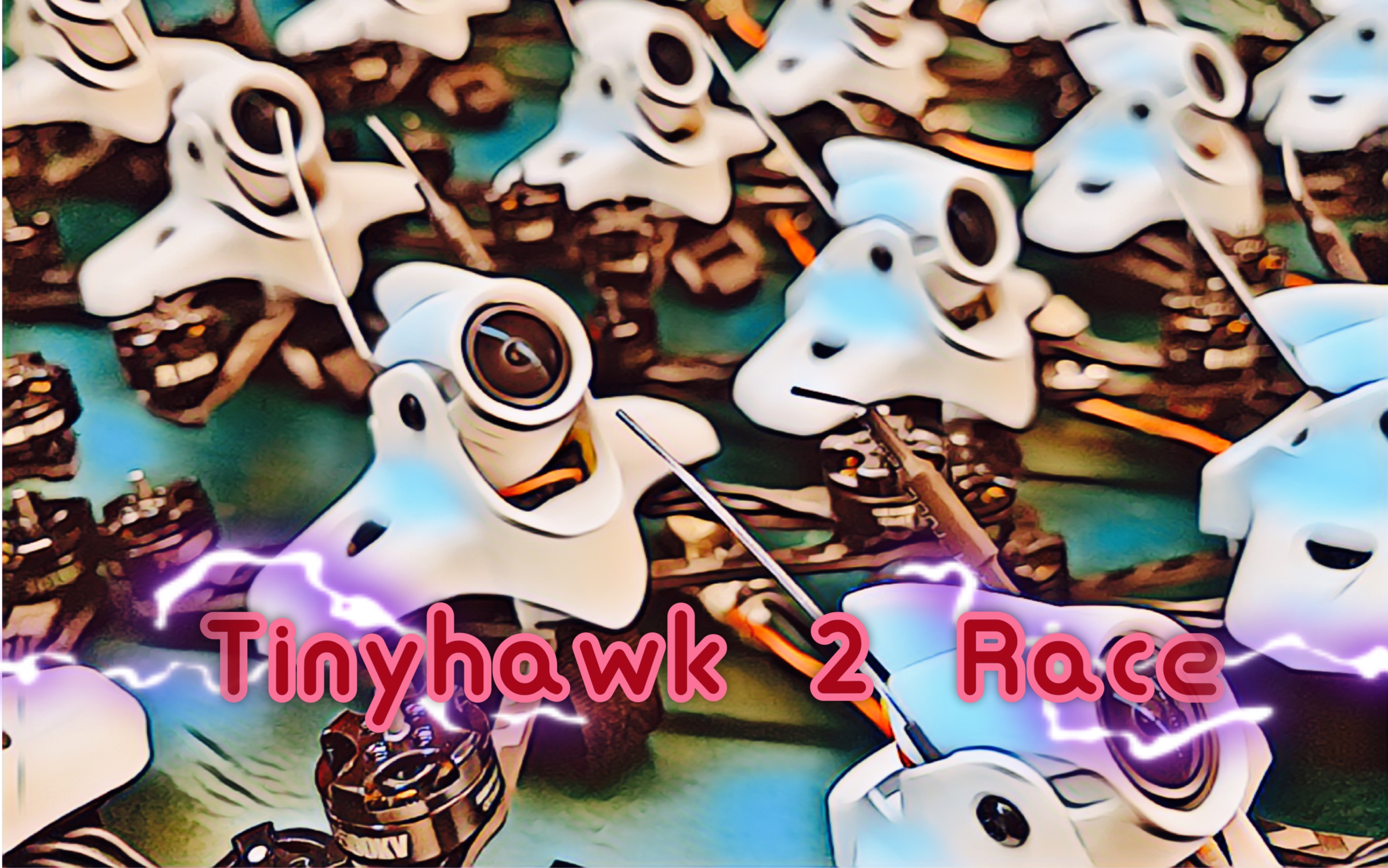看看tinyhawk 2 race的放心程度,根本不担心炸到爱车.