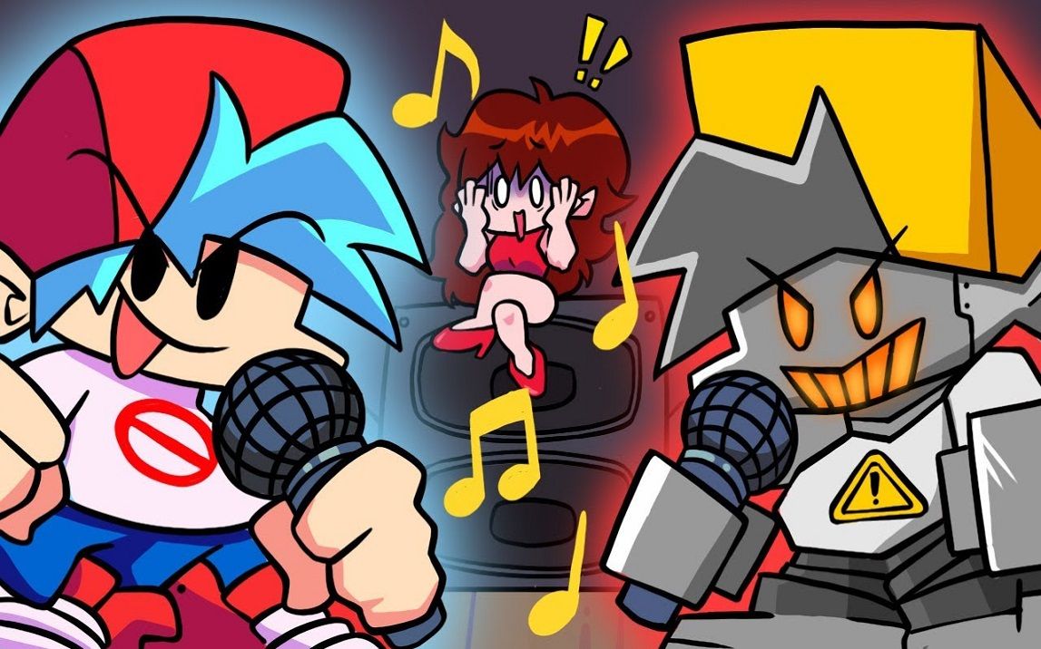 【friday night funkin动画】 boyfriend vs evil twin「转载/生肉」