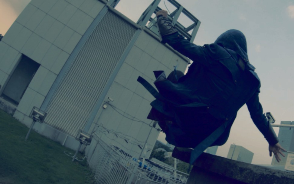 真人跑酷刺客信条亚诺谢伊真人跑酷短片