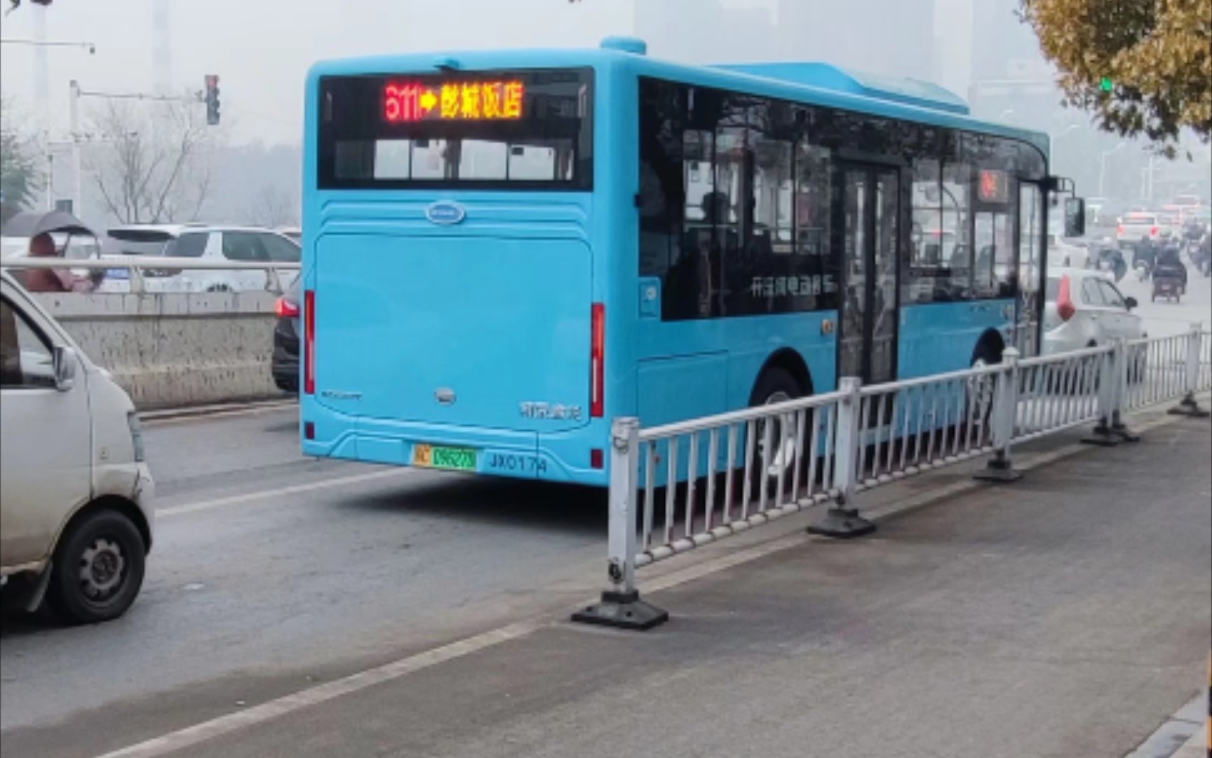 徐州公交pov1新车上线徐州京徐巴士611路pov