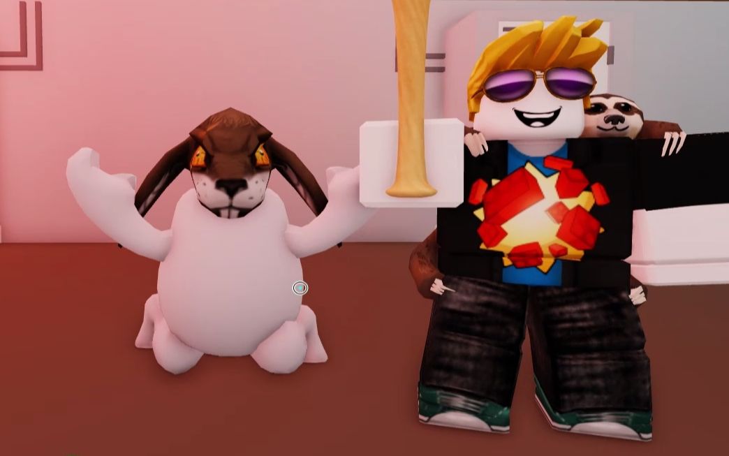 roblox罗布乐思阿火解说725期:邪恶兔的故事