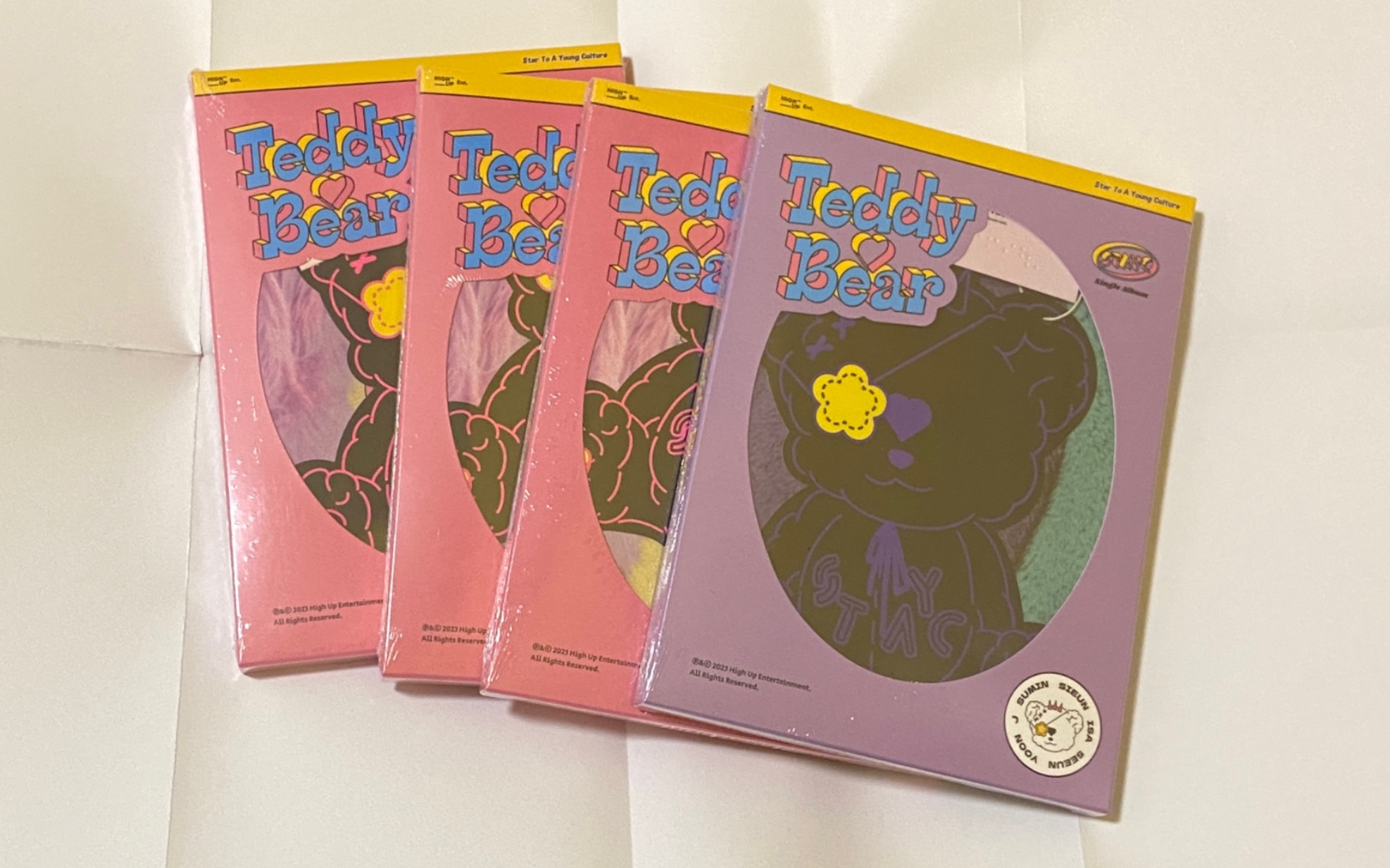 【拆专】stayc 泰迪熊 teddy bear