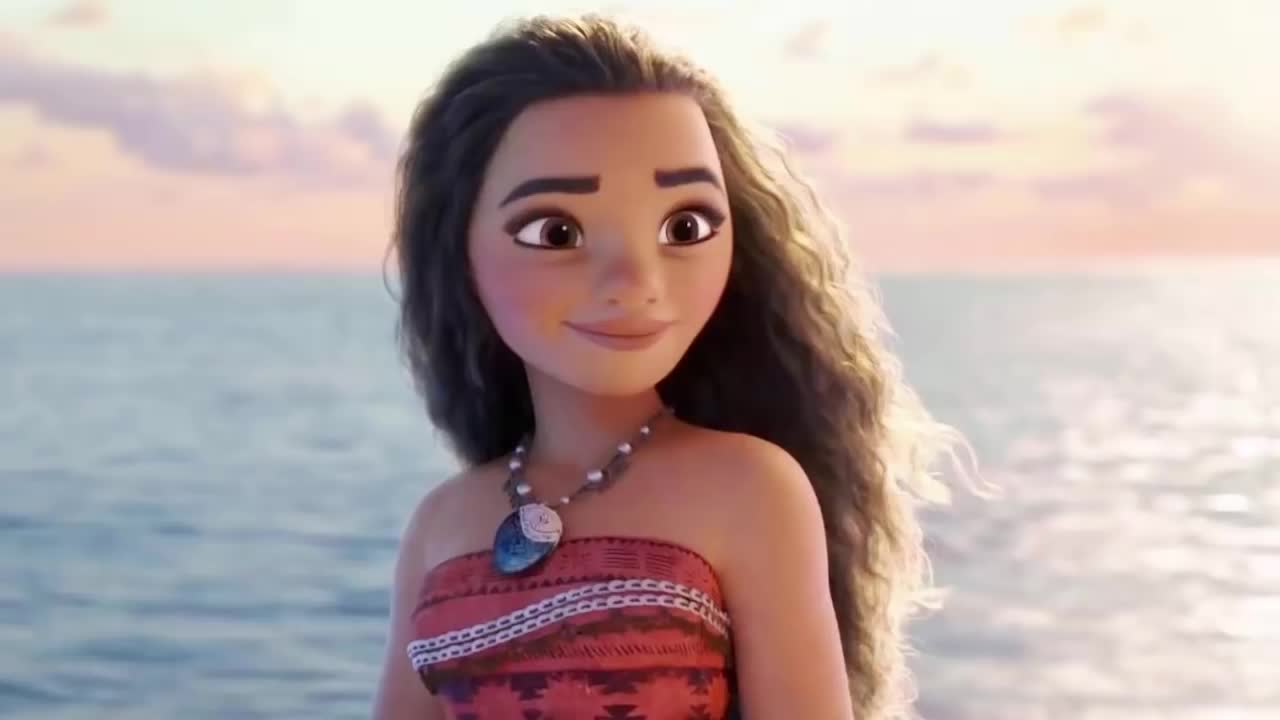 [图][MOANA/海洋奇缘]《How Far I'll Go》主题曲 各国语言集合版