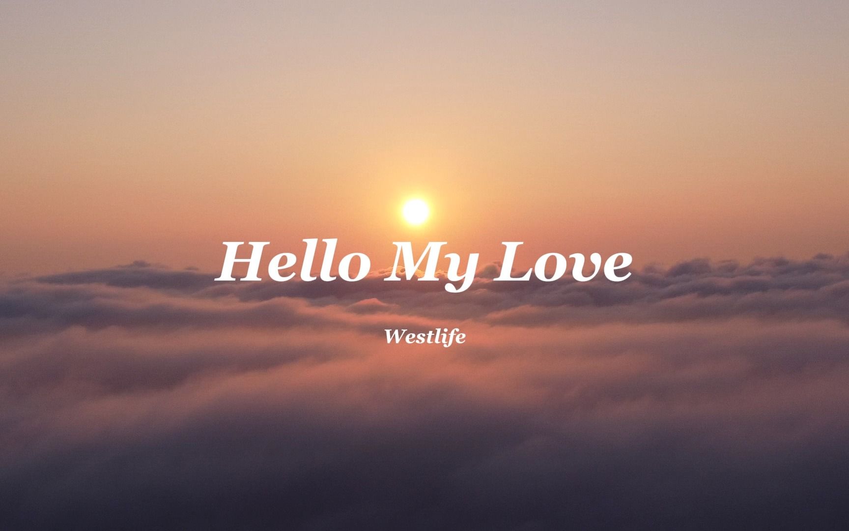 [图]不觉得这首歌巨好听吗？？《Hello My Love》爱了爱了！