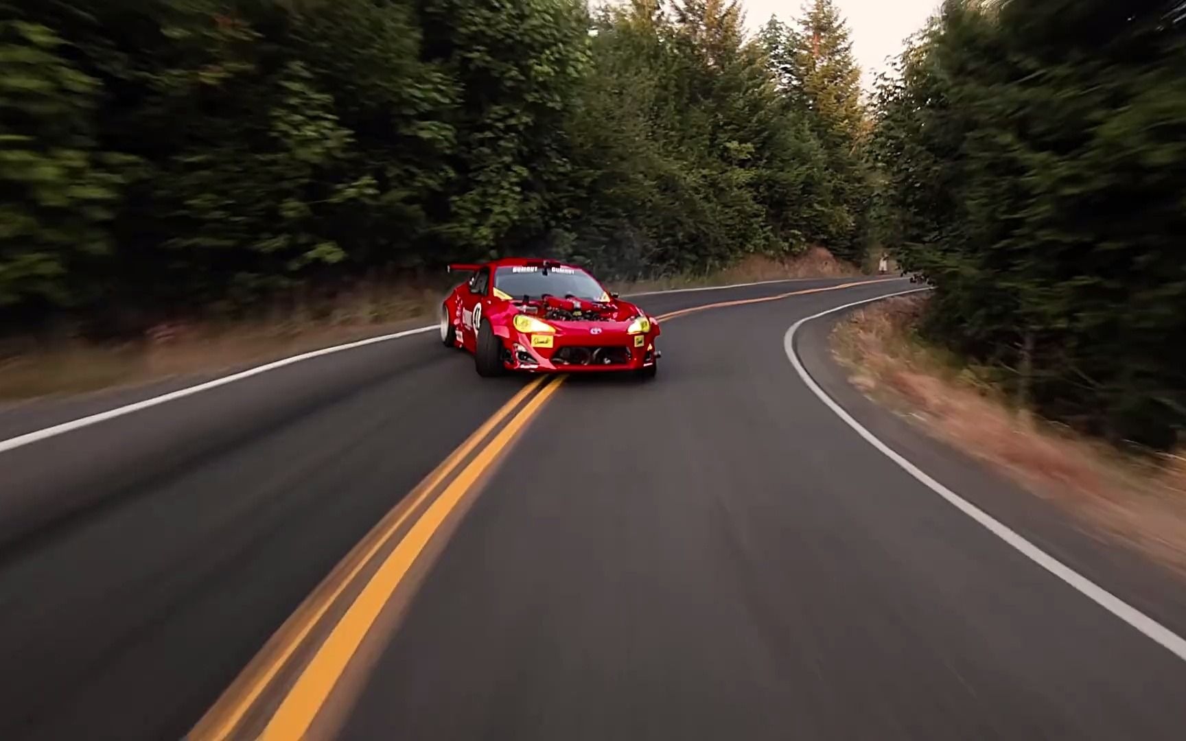 丰田86漂移在线翻车~哈哈哈