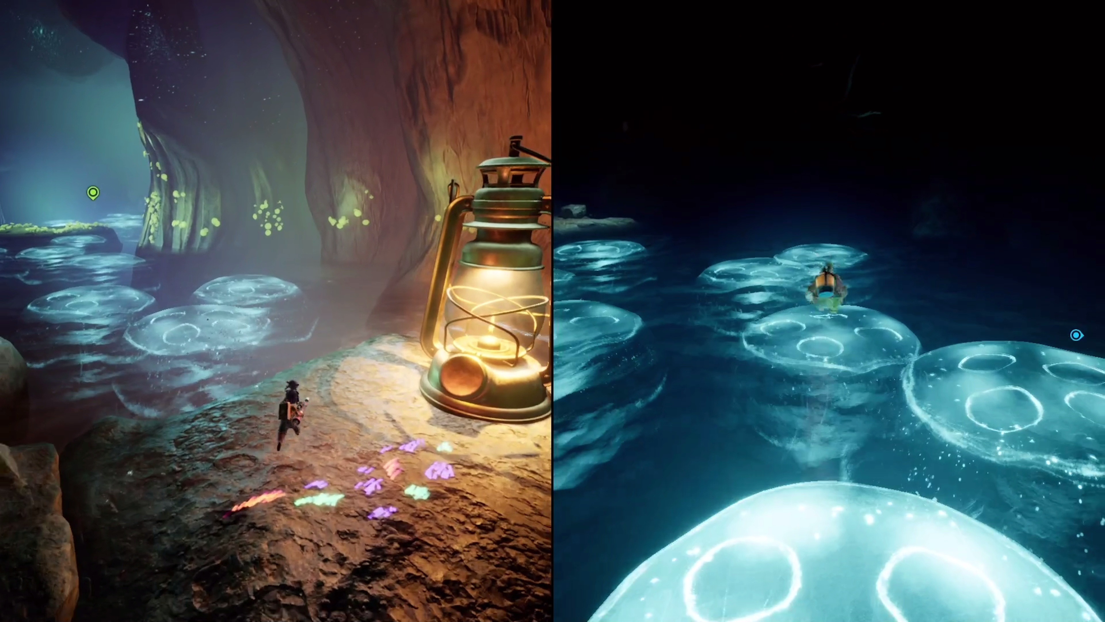 【双人成行】和小姐妹跳发光水母