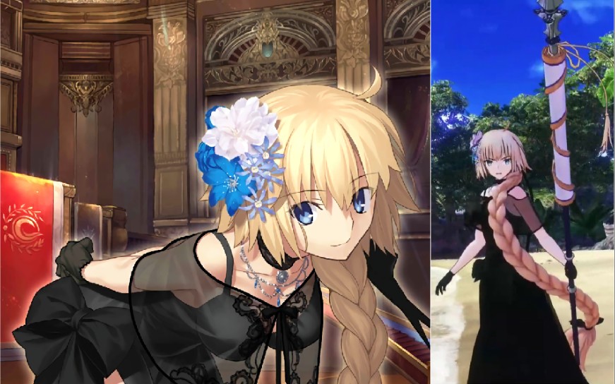 『fgo街机』穿着礼服裙的贞德你喜欢吗?