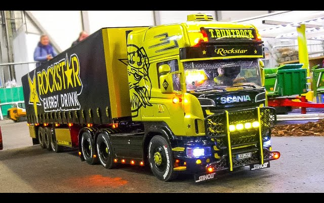 【rc】很棒的遥控模型卡车!