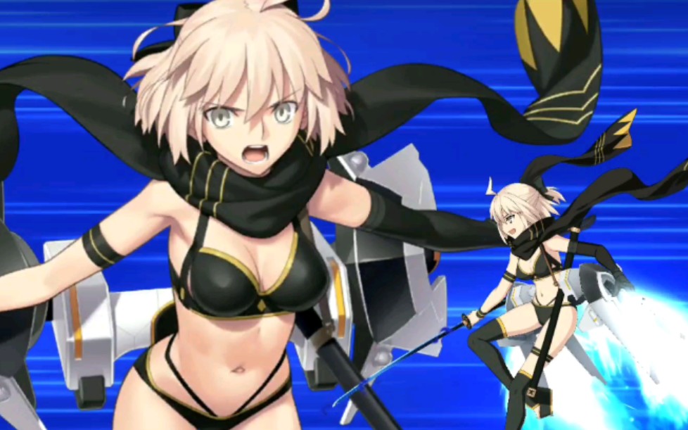 fgo泳装冲田总司(友)_哔哩哔哩 (゜-゜)つロ 干杯~-bilibili