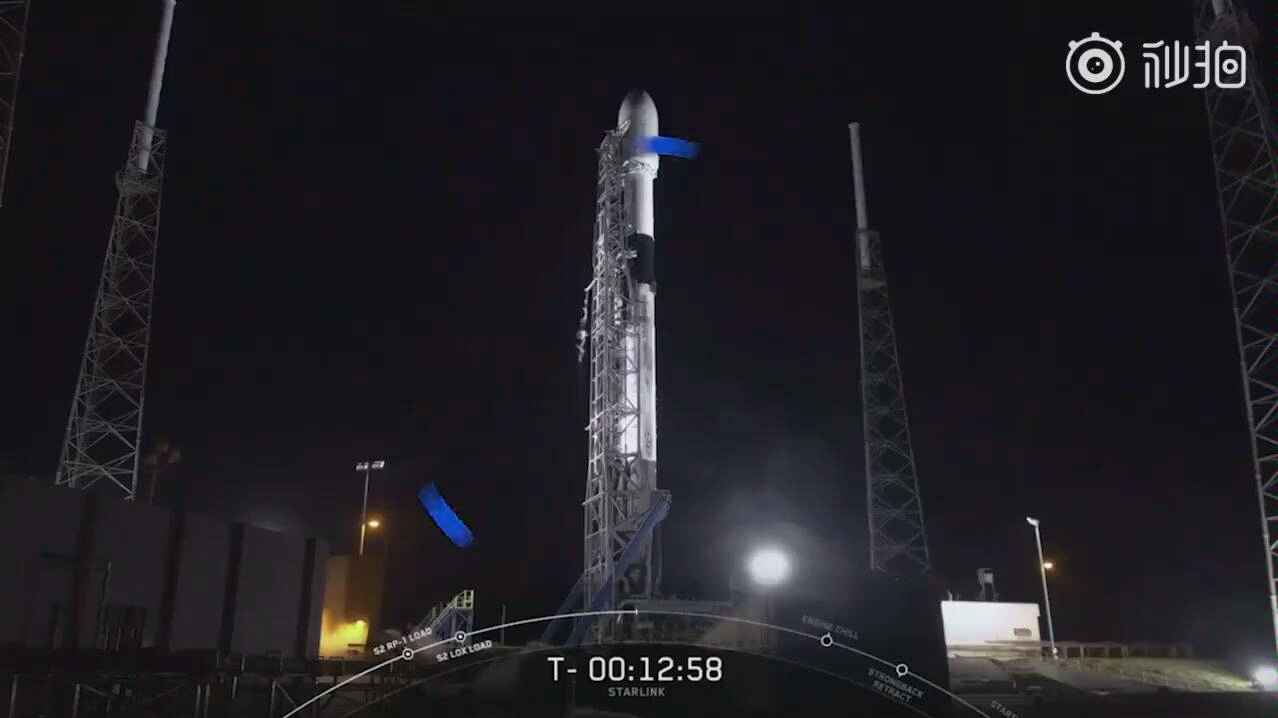 SpaceX发射60颗太空宽带网络卫星,开始建太空互联网.哔哩哔哩bilibili