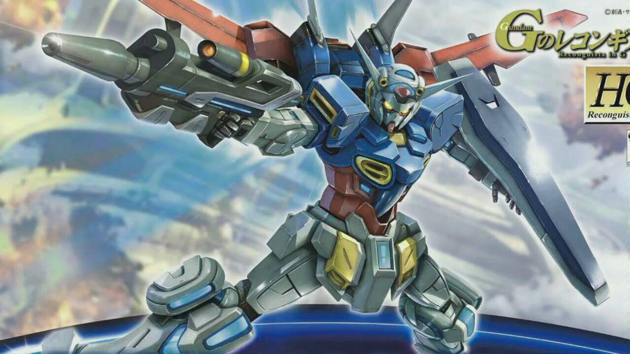 万代 高达g复国 hg模型封面