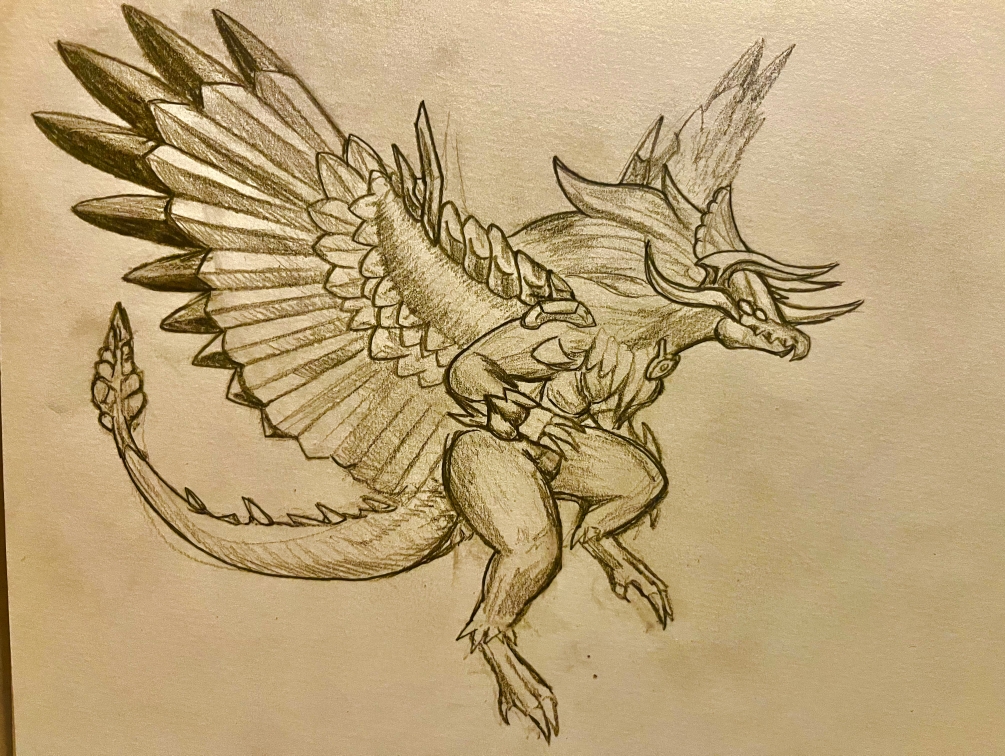 手绘璀璨华焰犽戎(新贴图)